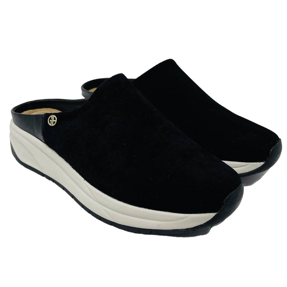 Giani Bernini Womans 5.5M Nathalee Slip On Leather Sneakers Shoes Comfort NIB